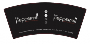 THE PEPPERMILL 12OZ DW P2P CUP X500